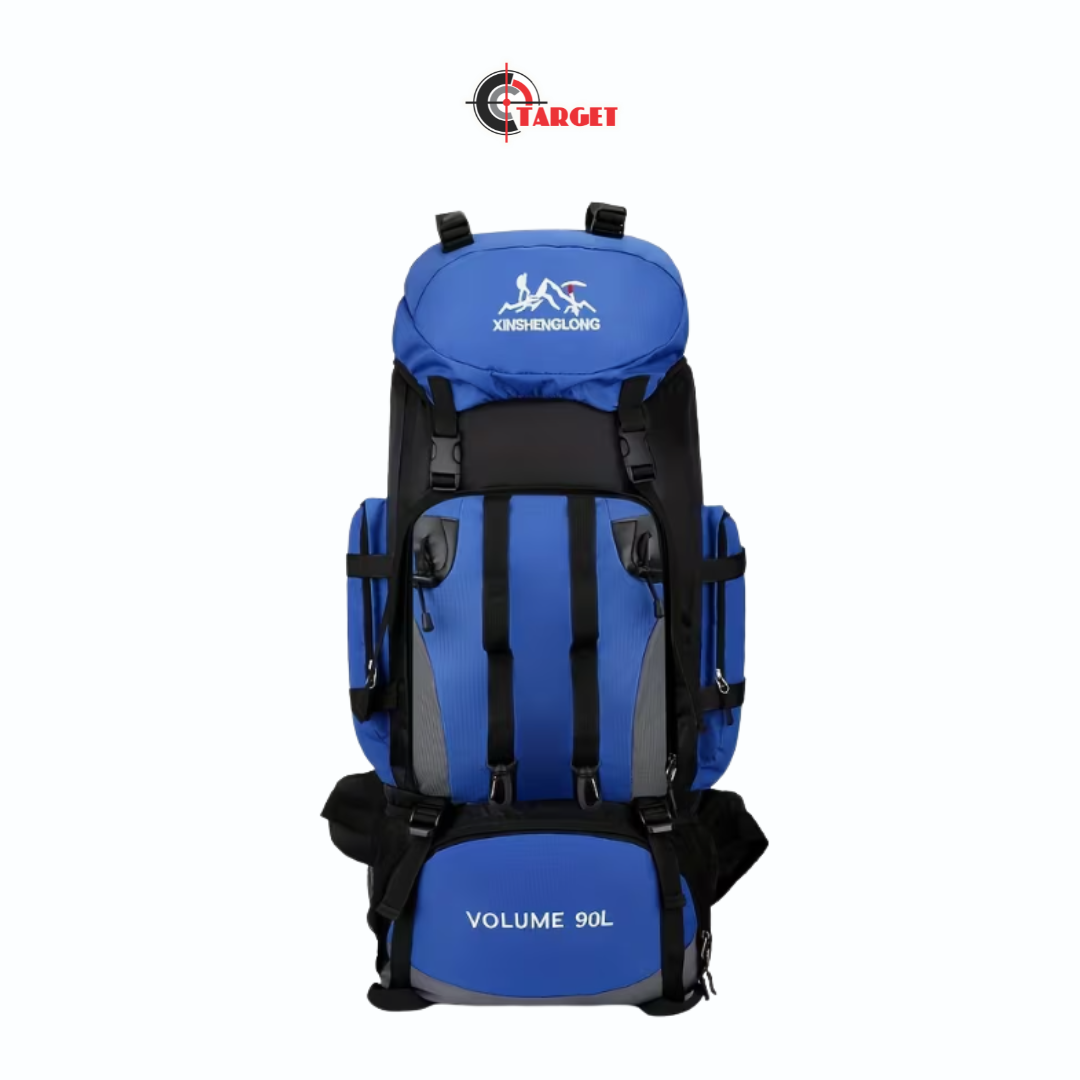 90 Liters large capacity hiking backpack_8
