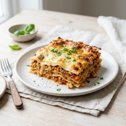 Minced Chicken Lasagne