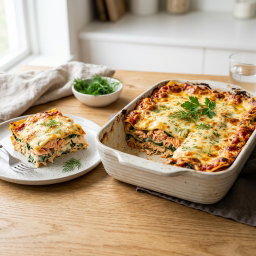 Salmon Lasagne