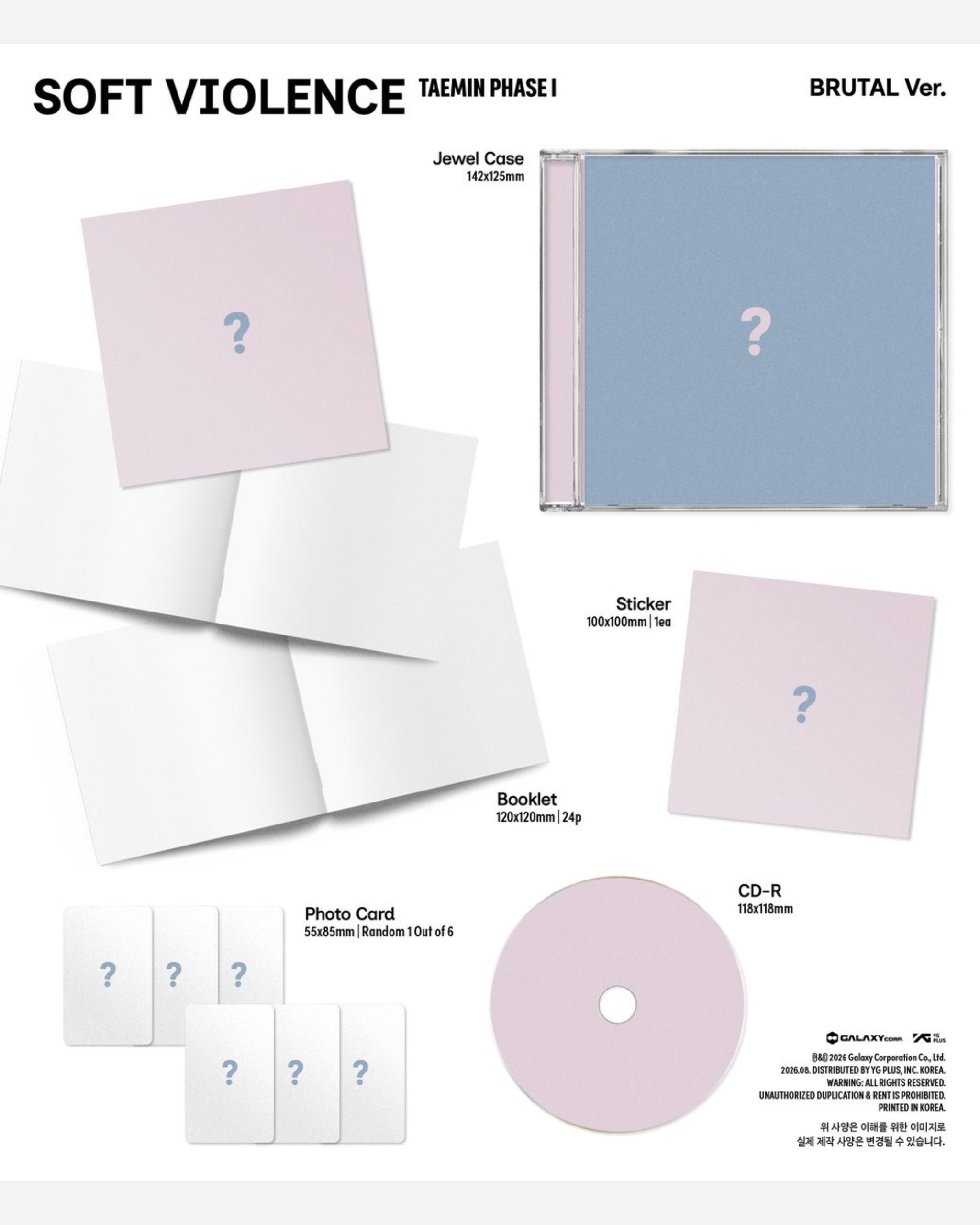 TAEMIN PHASE 1 : Soft Violence_4