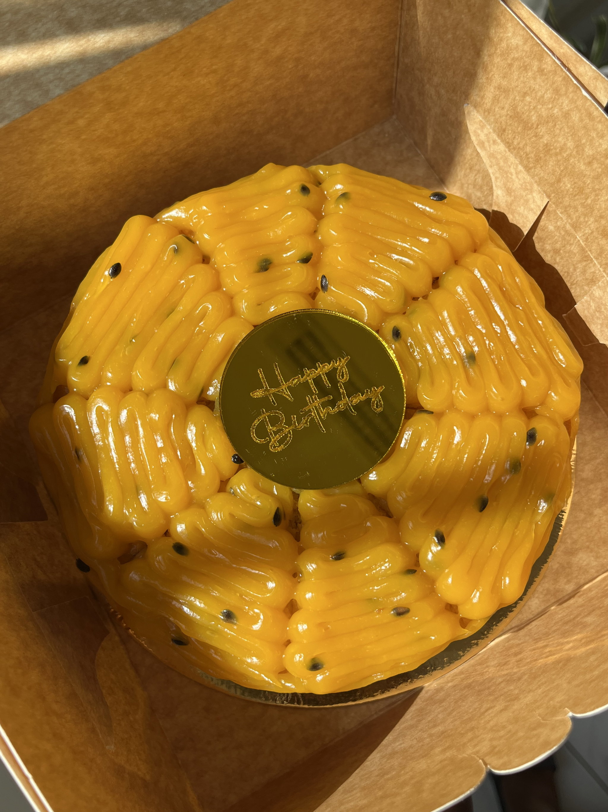 Vegan Passionfruit Cake_0