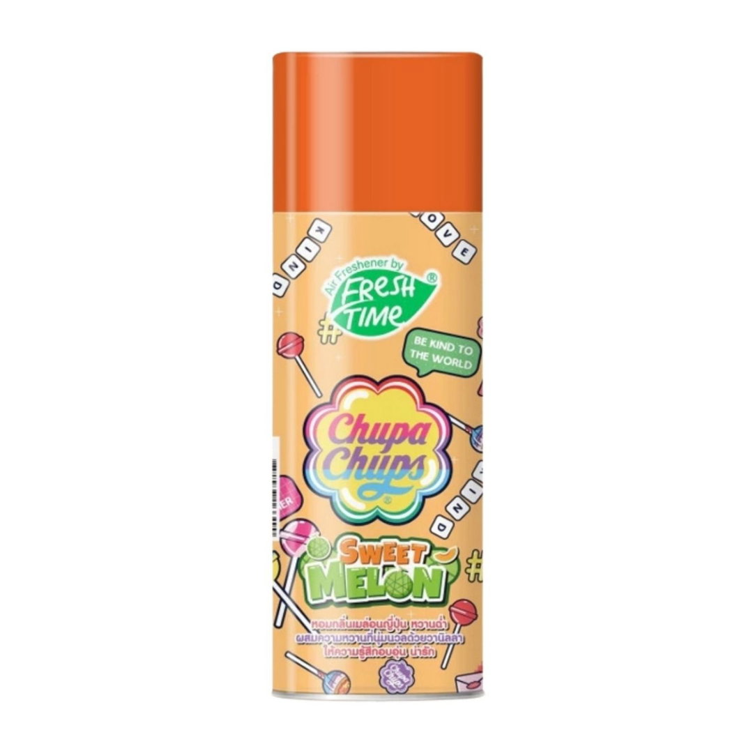 Fresh Time - Chupa Chups Air Freshener Spray 450ml (Sweet Melon) | Wholesale Household Singapore