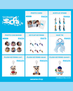TWS Japan 2nd Single "SODA SODA" Official Merch