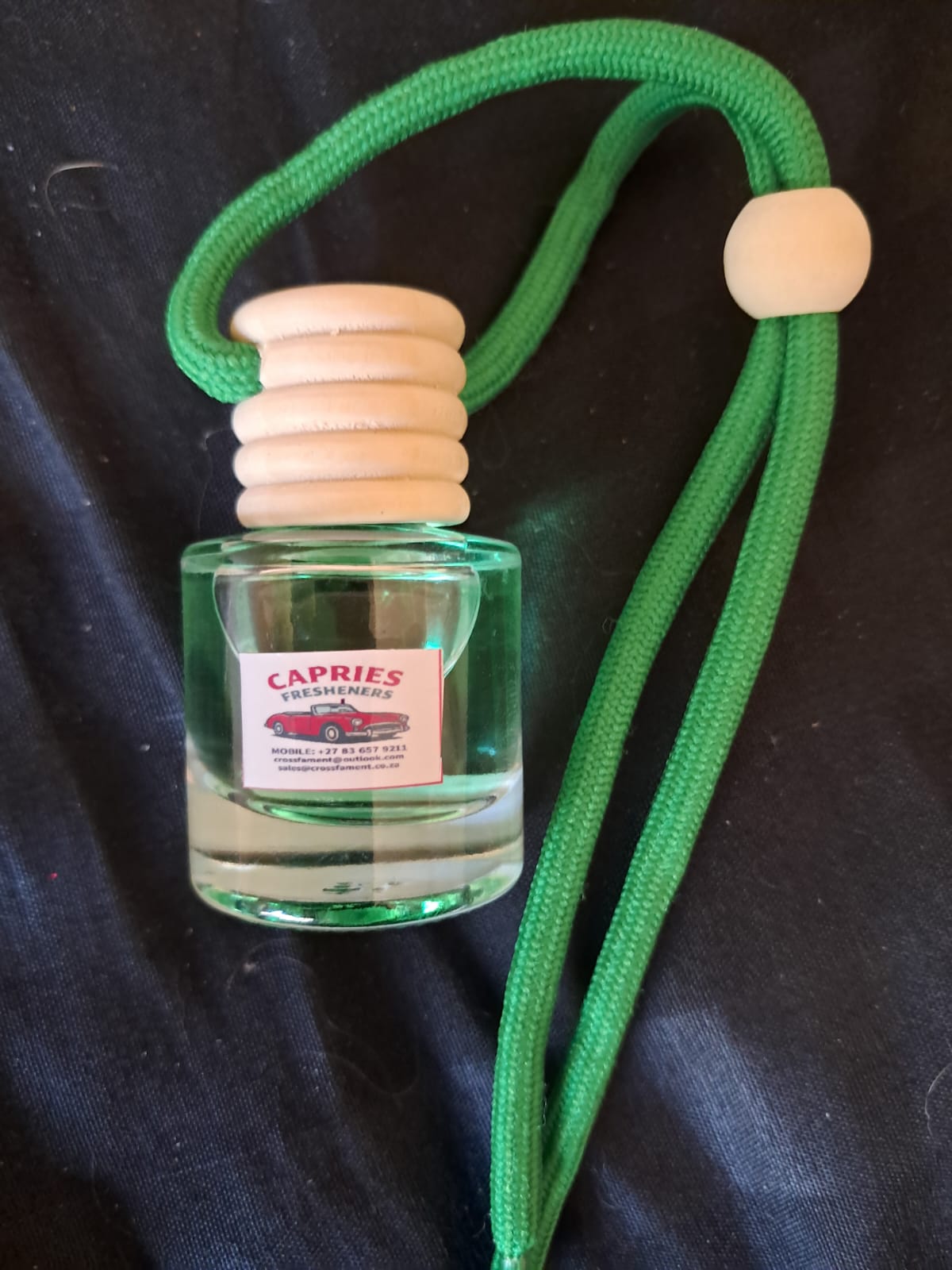 Capries Auto Diffuser - Round Bottle