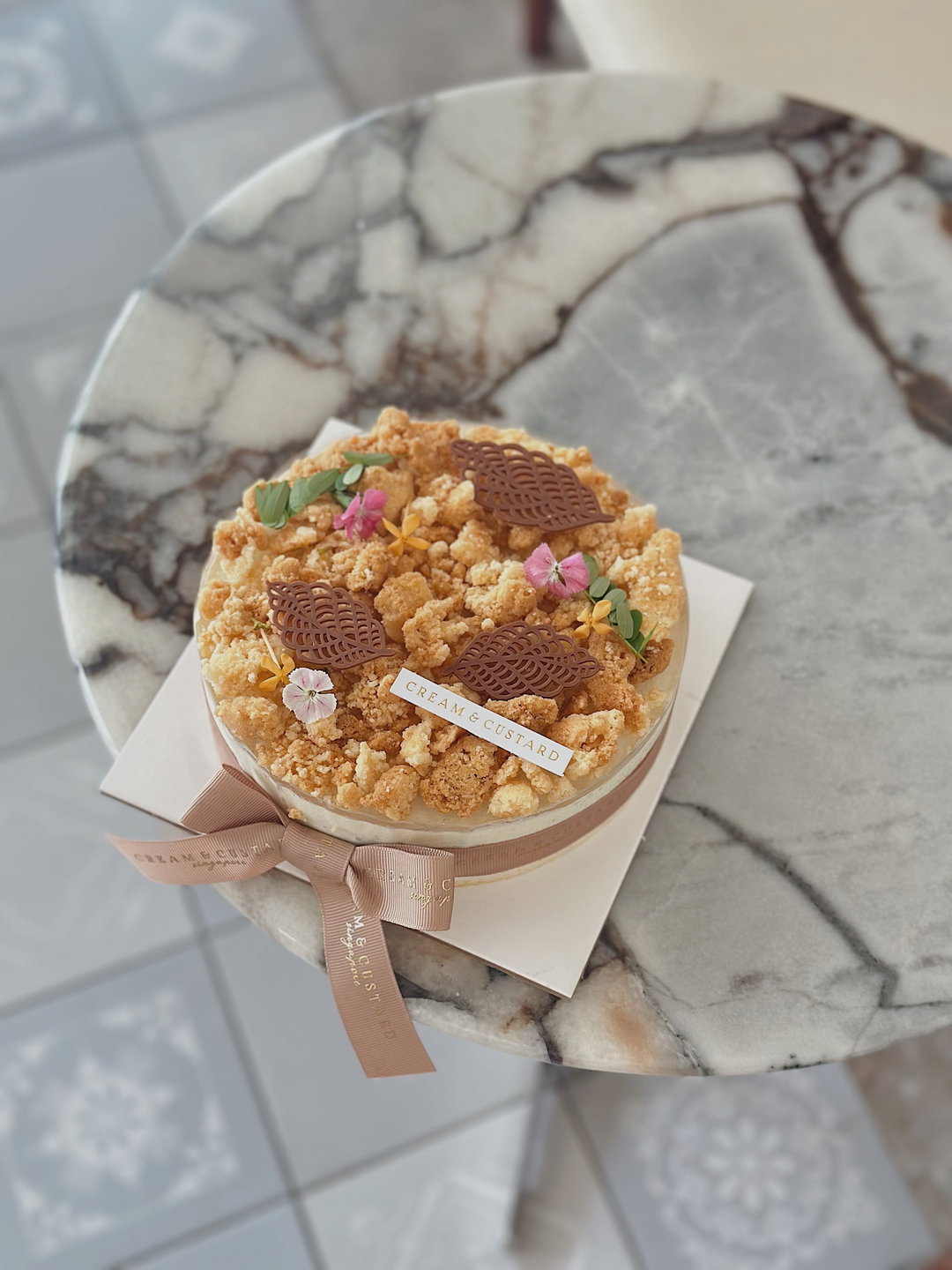 Apple Fig Crumble