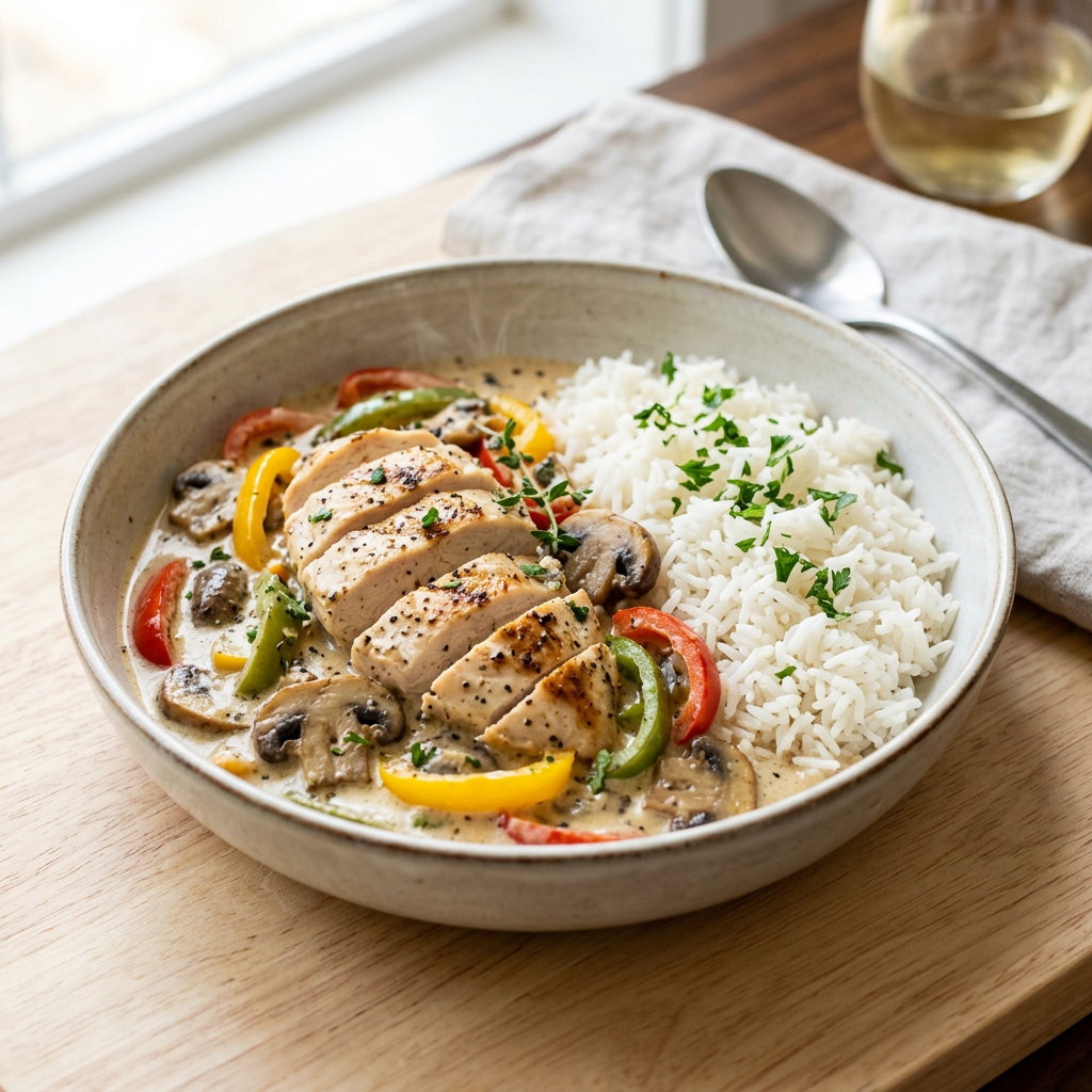 Chicken Stroganoff_0