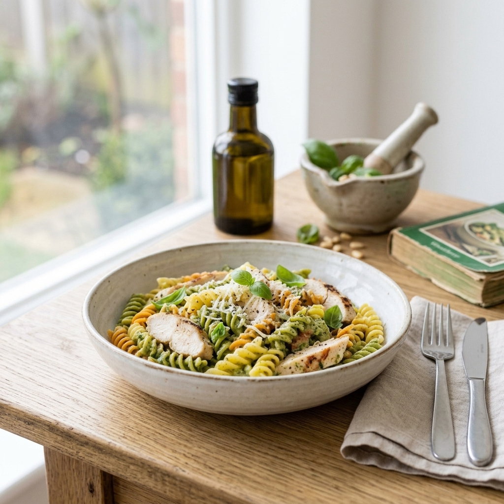 Chicken Pesto Fusilli_0