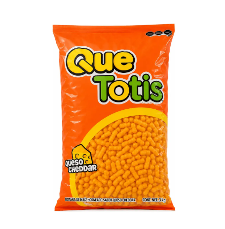 QUE TOTIS QUESO CHEDDAR BSA 3 KG