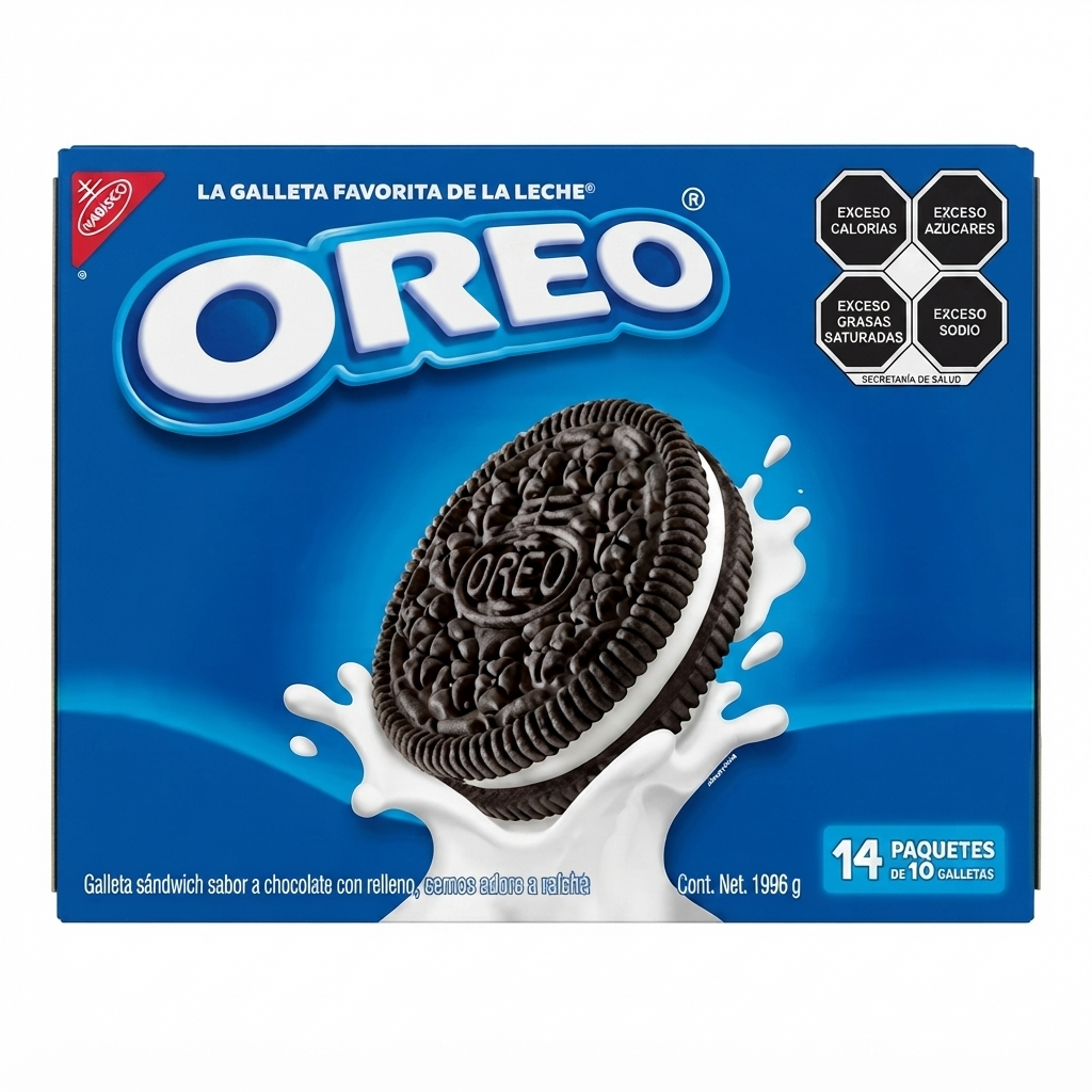 14 Paquetes de 10 gralletas OREO