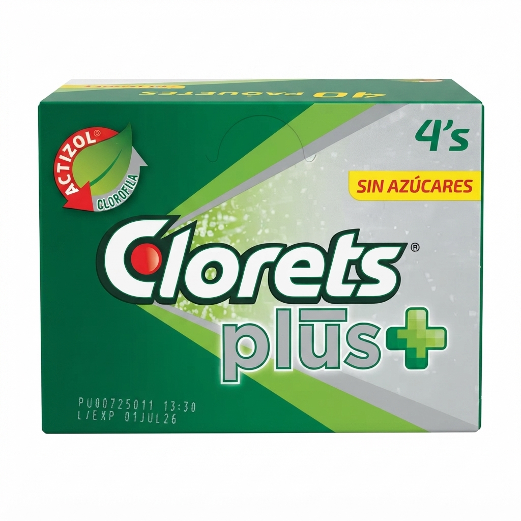 Plus + 40 pzs CLORETS