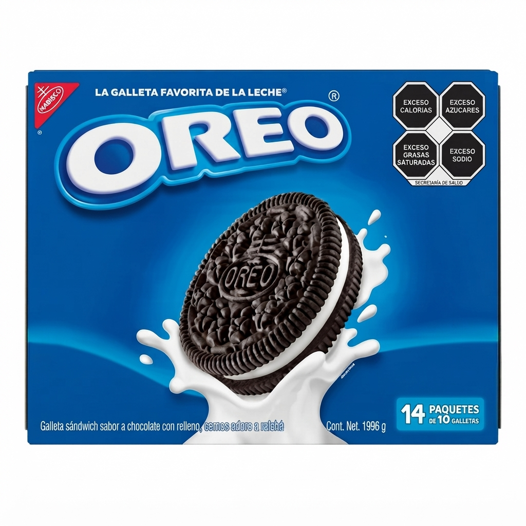 4 Paquetes de 6 Galletas  OREO 