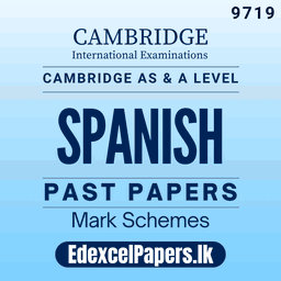 Spanish (9719) | Cambridge International AS & A Level Past Papers