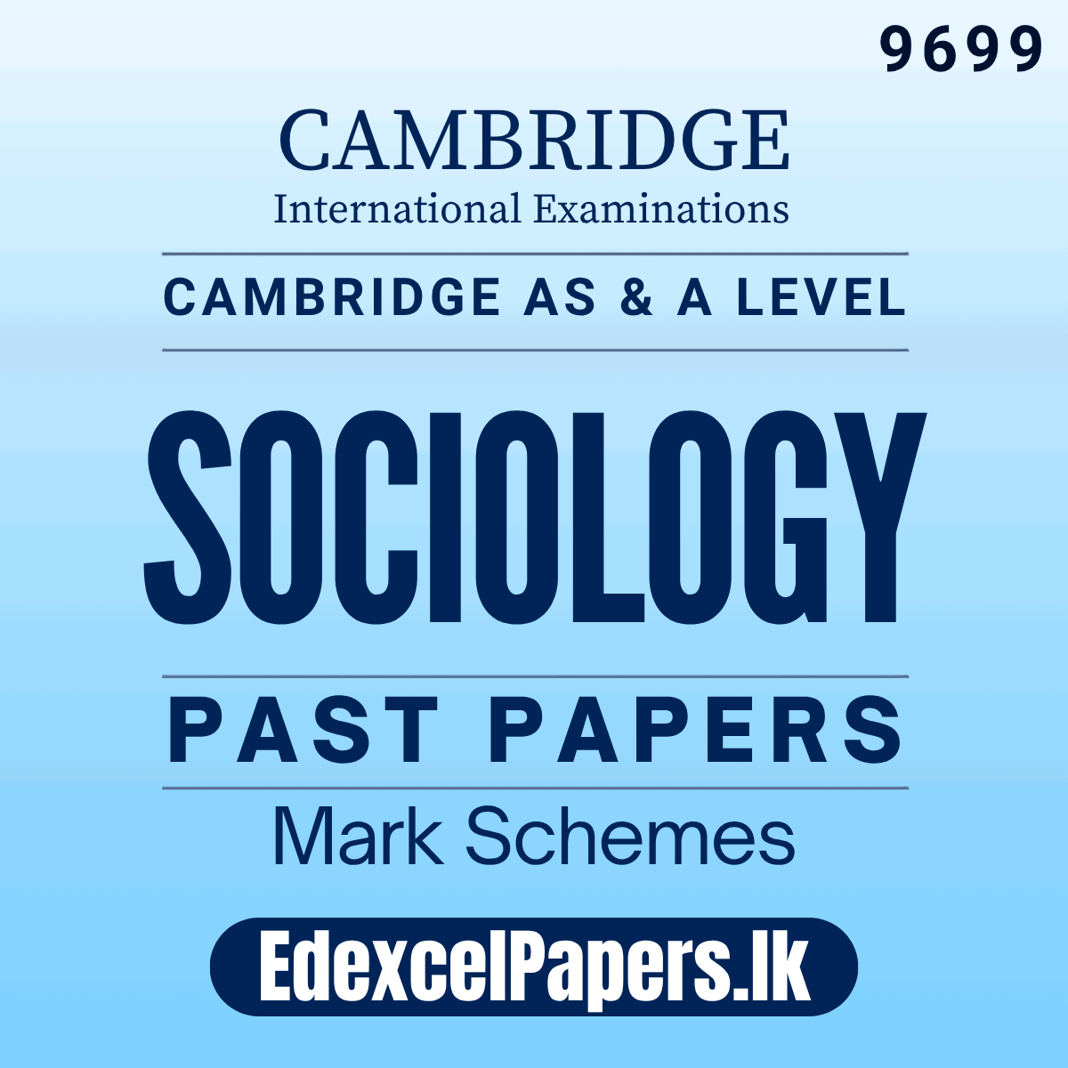 Sociology (9699) | Cambridge International AS & A Level Past Papers_0
