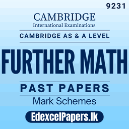 Further Mathematics (9231) | Cambridge International AS & A Level Past Papers