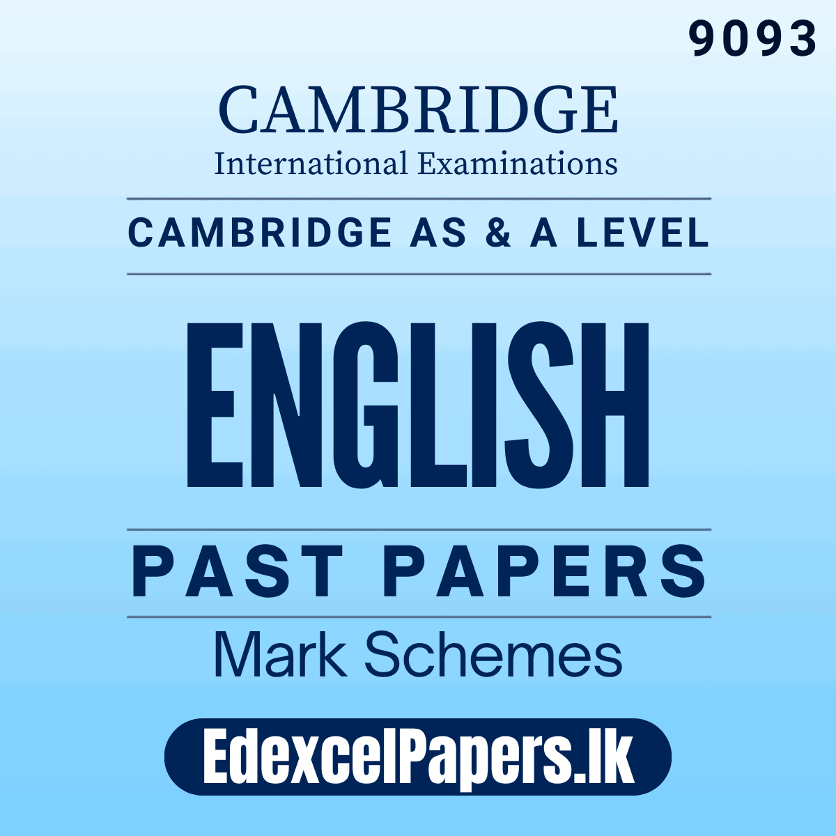 English (9093) | Cambridge International AS & A Level Past Papers_0