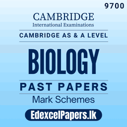 Biology (9700) | Cambridge International AS & A Level Past Papers
