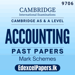Accounting (9706) | Cambridge International AS & A Level Past Papers