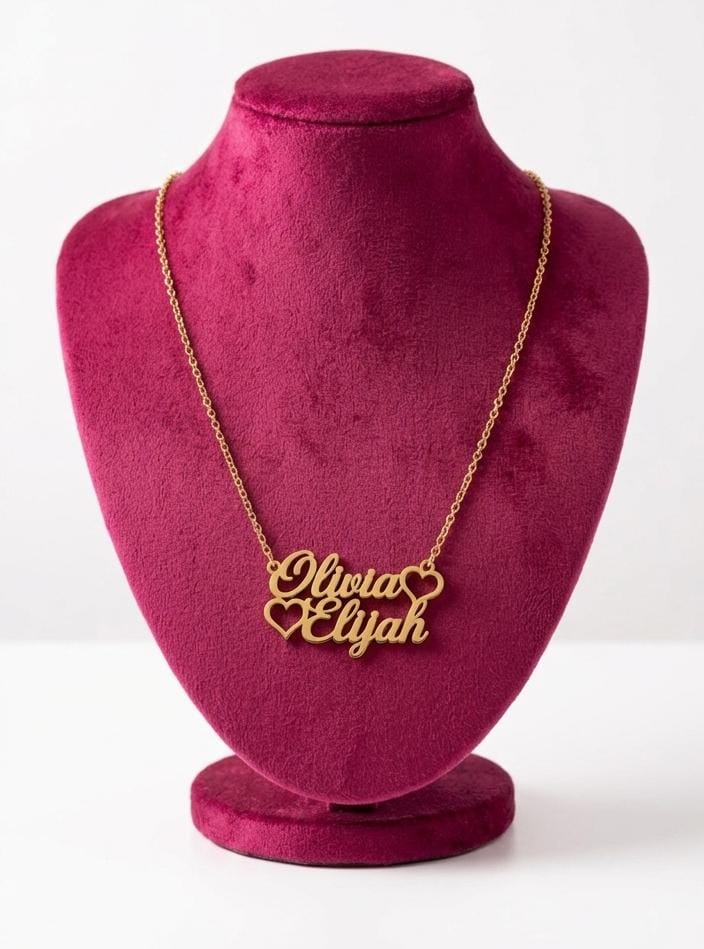 Two Names , One Bond Necklace 