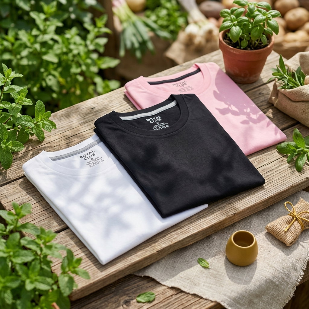 Pack 3 T-shirts Essentiels Royal Club - Coton 100% _1