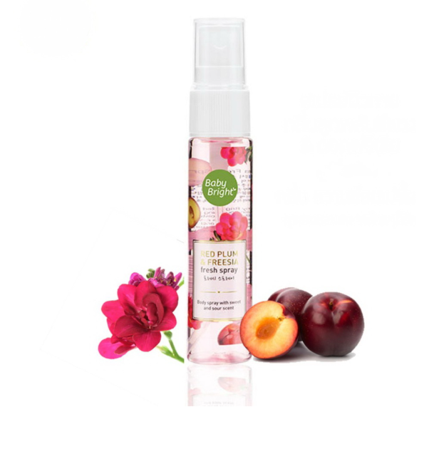 Baby Bright - Fresh Perfume Spray 20ml - Red Plum & Freesia (Pack of 6) | Wholesale Perfume Singapore_1