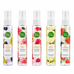 Baby Bright - Fresh Perfume Spray 20ml - Sweet Vanilla (Pack of 6) | Wholesale Perfume Singapore