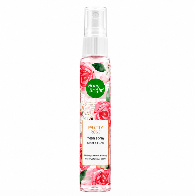Baby Bright - Fresh Perfume Spray 20ml - Pretty Rose (Pack of 6) | Wholesale Perfume Singapore_0