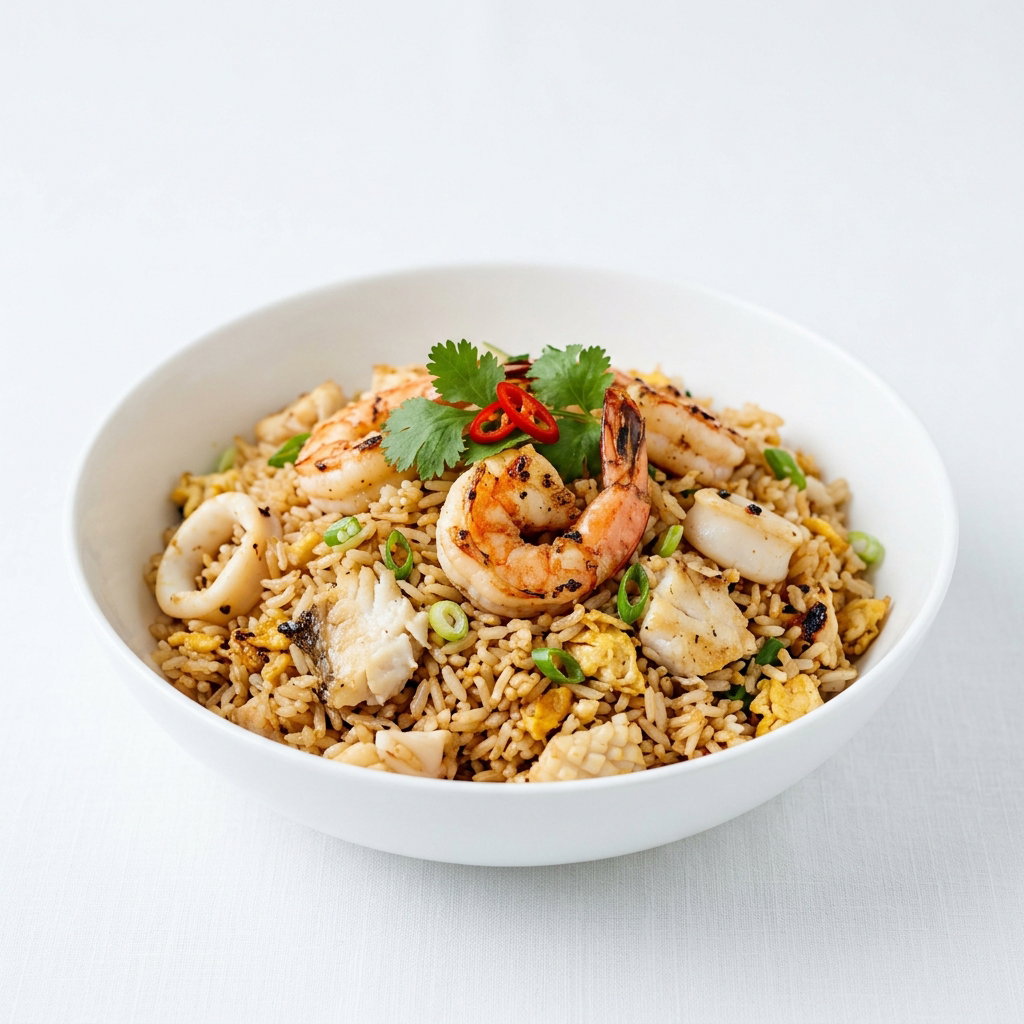 Seafood Fried Rice 海鲜炒饭