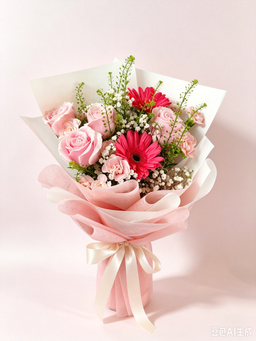 GrabMart Fresh Flower Bouquet- BQ2615G/FP
