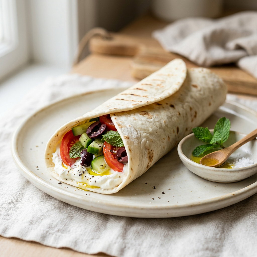 Labneh Wrap