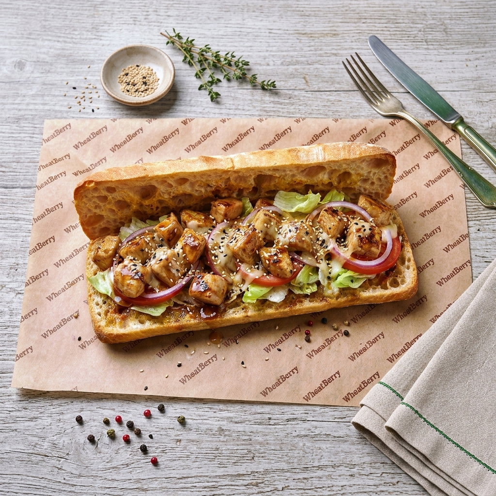 Teriyaki Chicken Sand