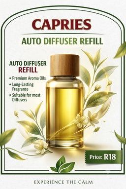 Capries Auto Diffusers - Refill
