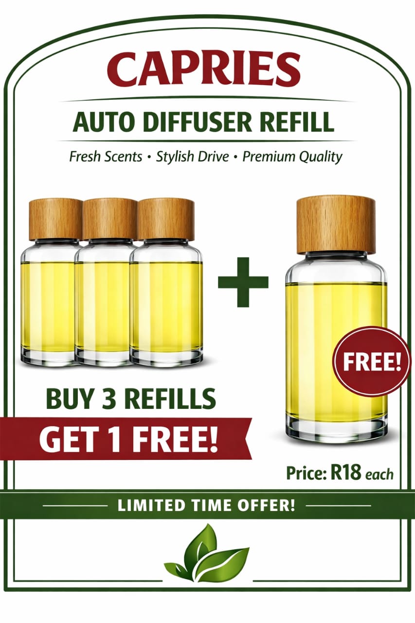 Capries Auto Diffusers - Refill Special