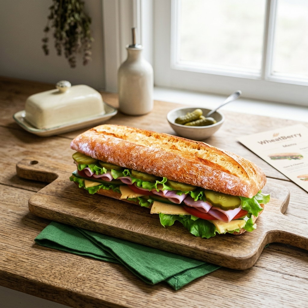 Ham & Cheese Sand