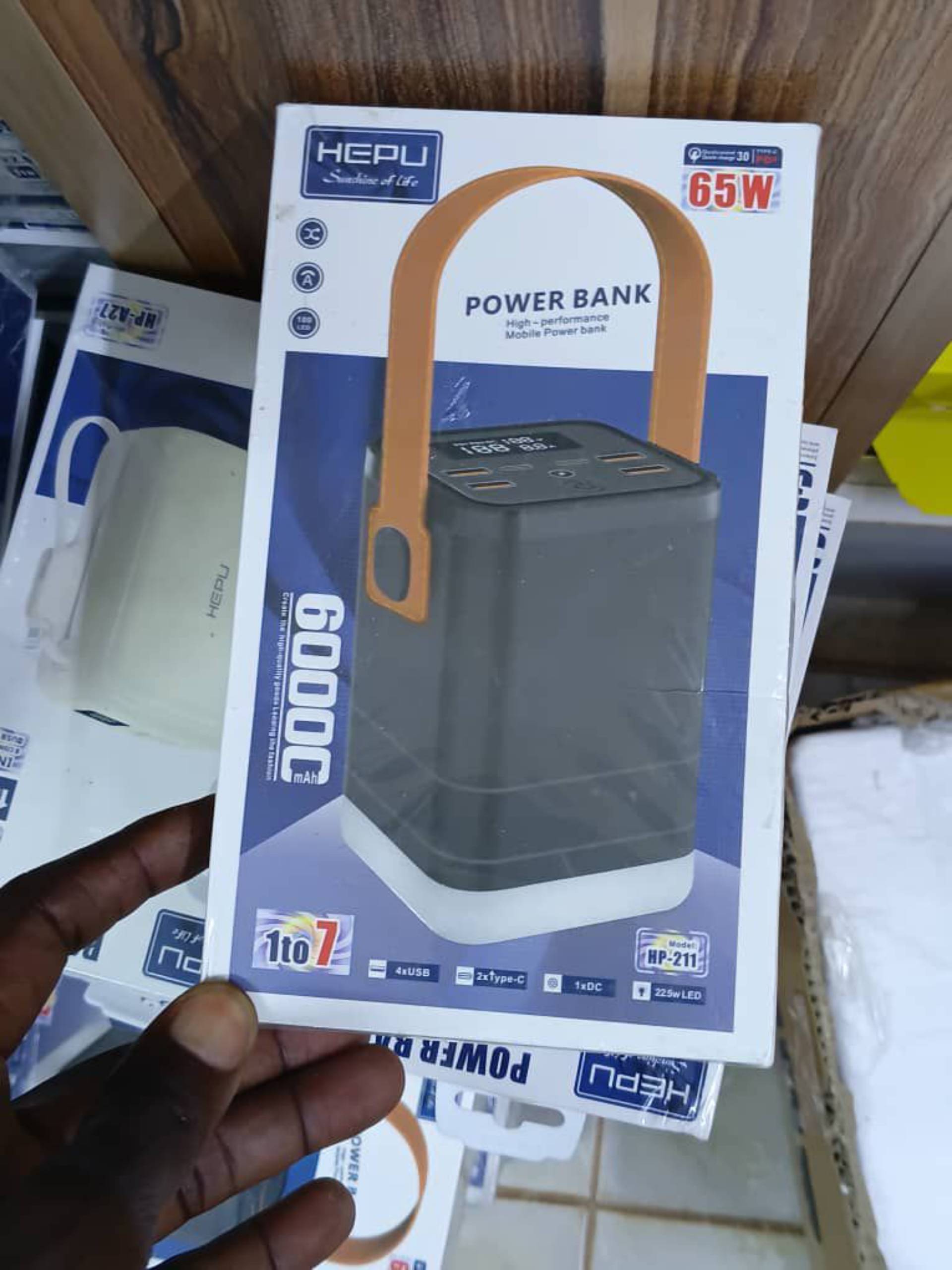 Power bank 60000mAh