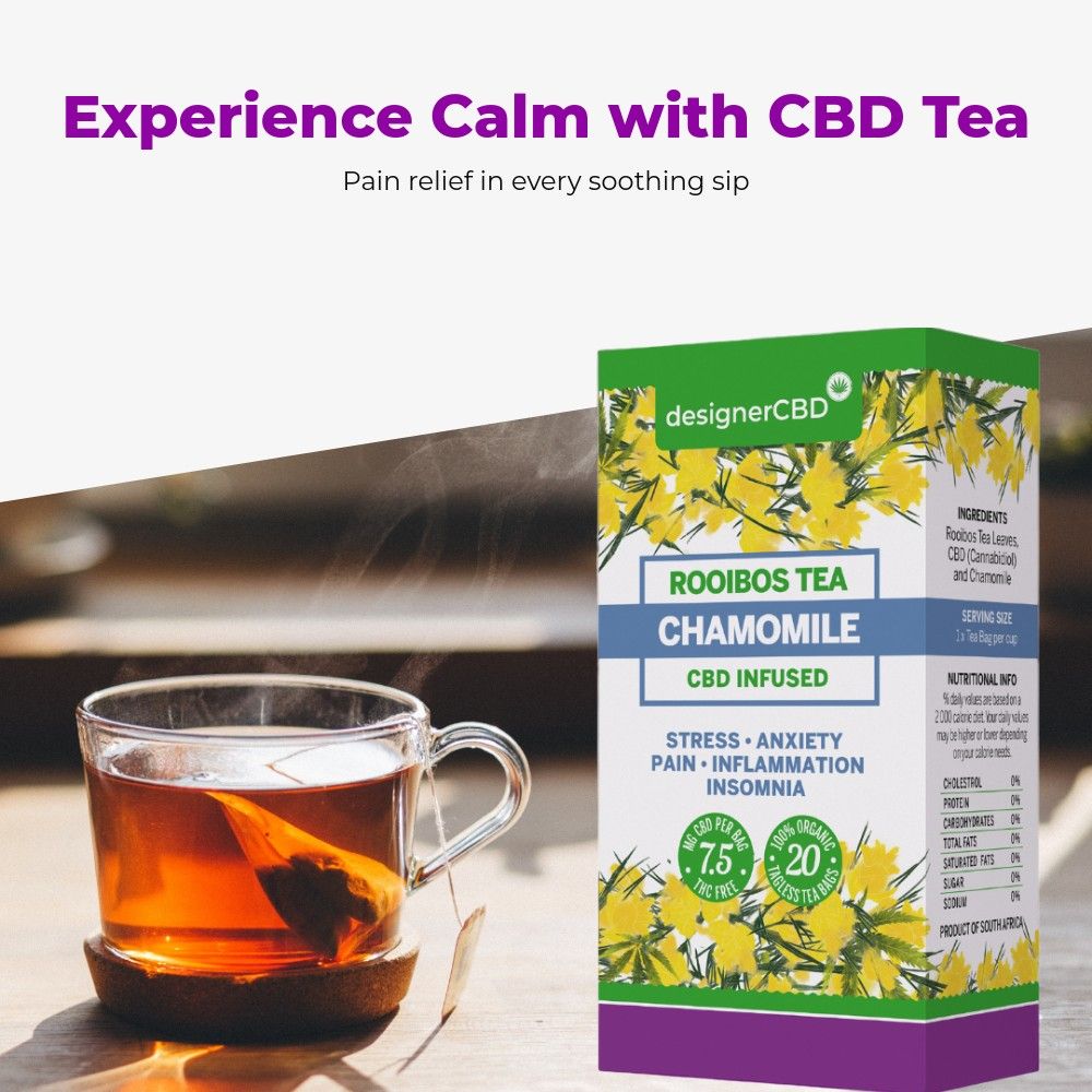 CBD Tea Bags - Chamomile