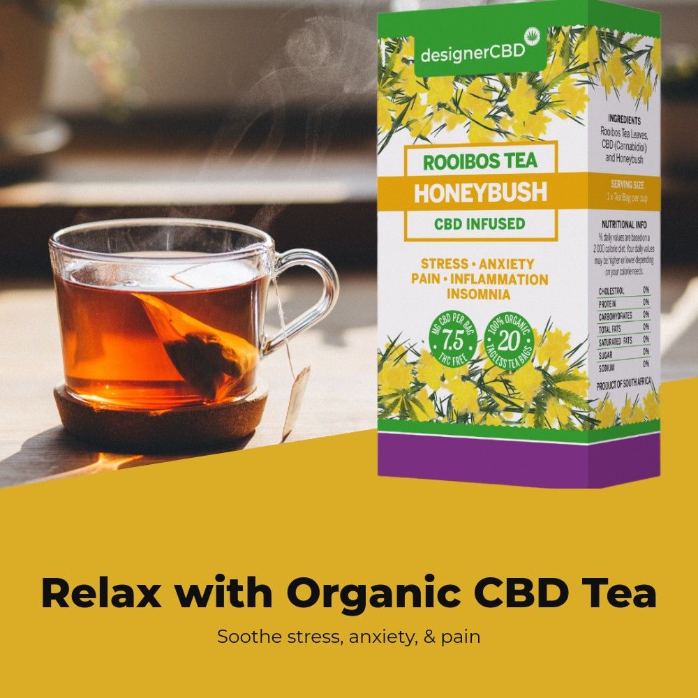 CBD Tea Bags - Honeybush