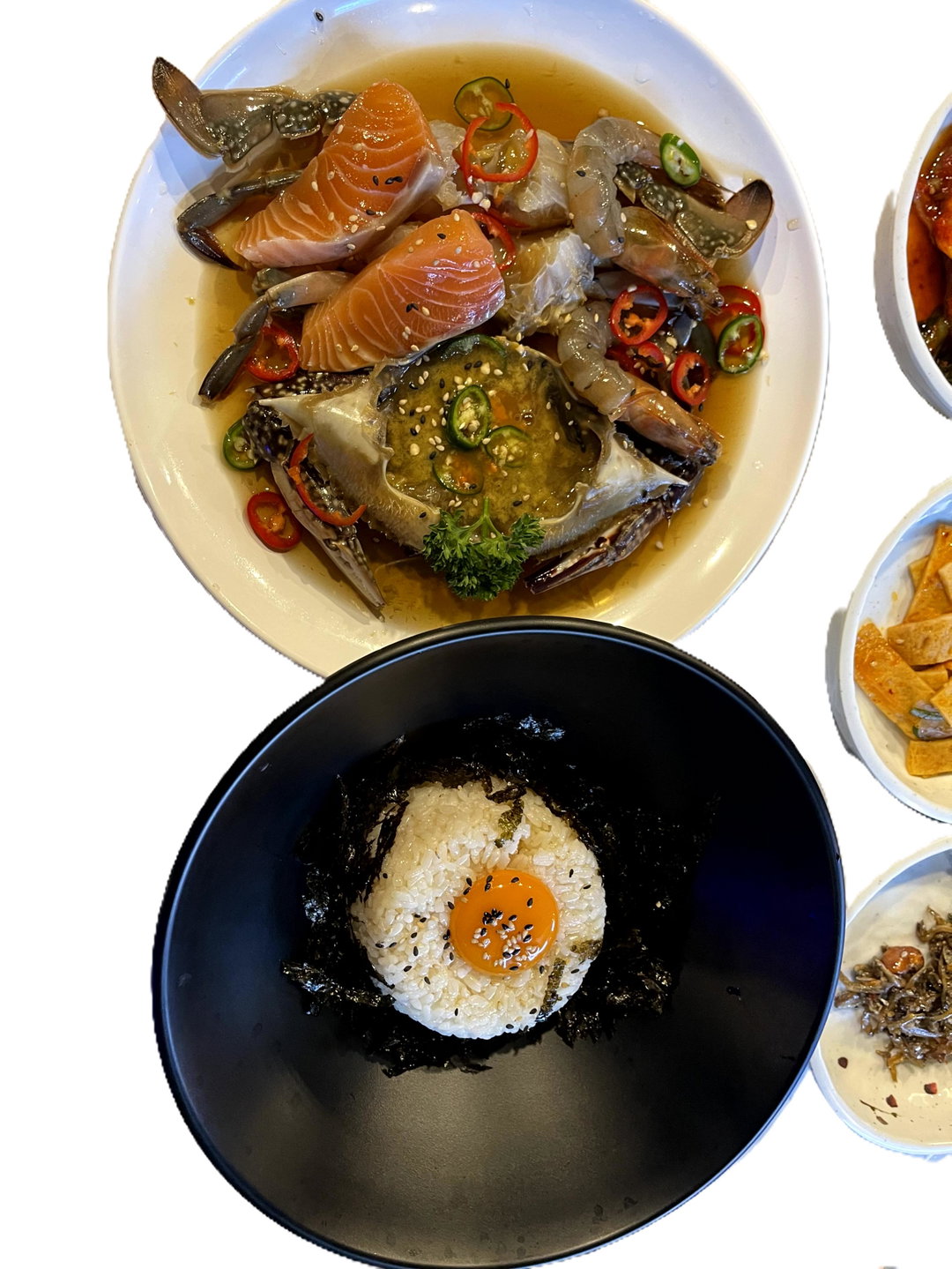 간장게장 & 날치알밥