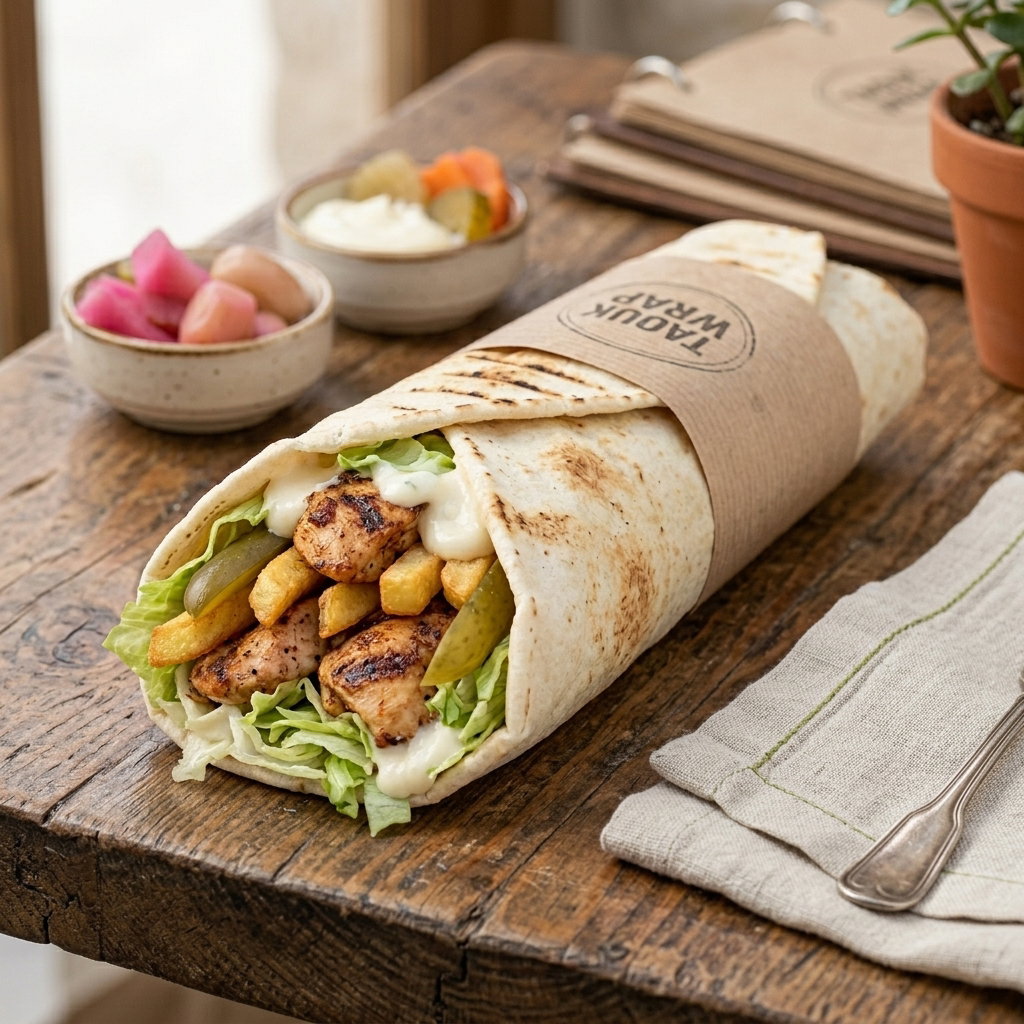 Taouk Wrap