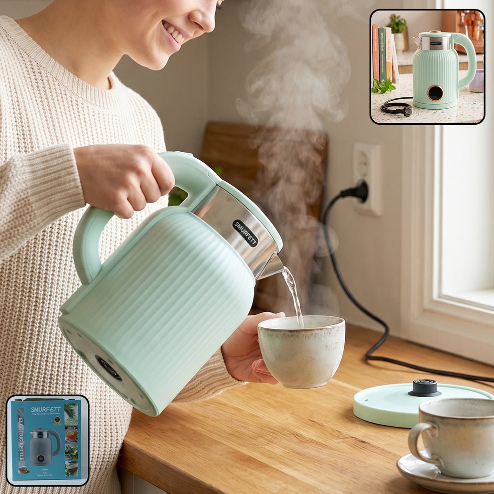 Electric Kettle 2 Litre 1500W for Tea Coffee Milk and Hot Water (1 Pc)_0