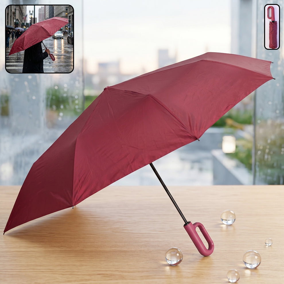 Portable windproof travel umbrella compact_0