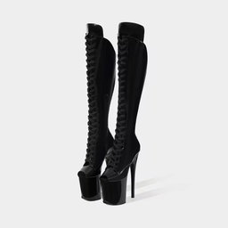 OTK BOOT - LACQUER BLACK