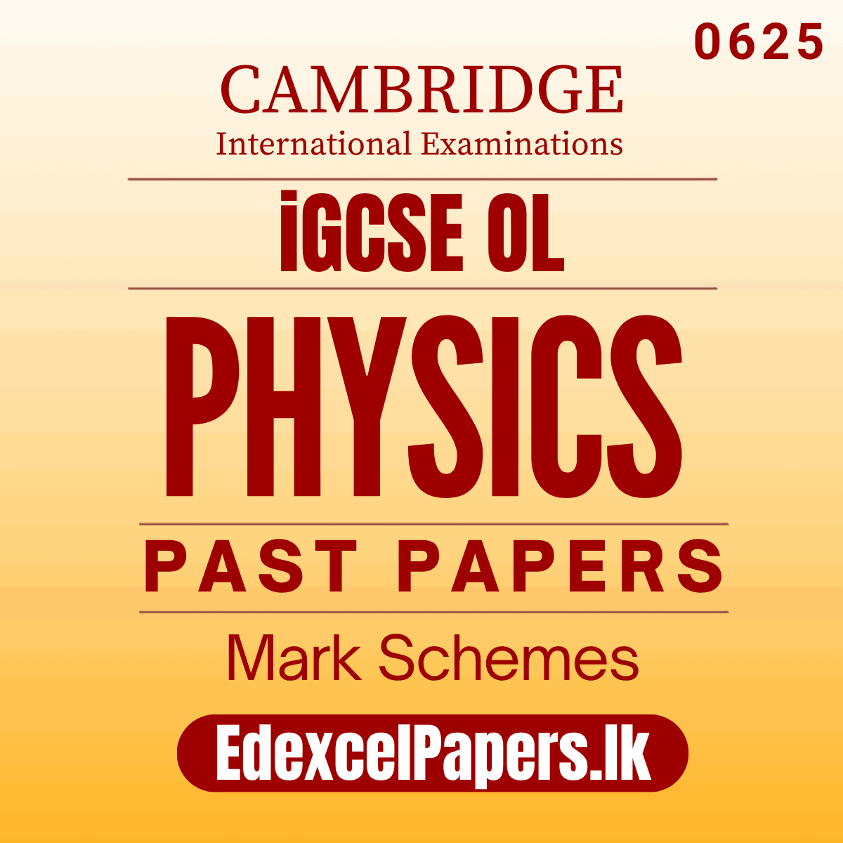 Physics (0625) | Cambridge IGCSE Past Papers_0