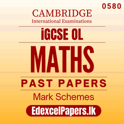 Mathematics (0580) | Cambridge IGCSE Past Papers