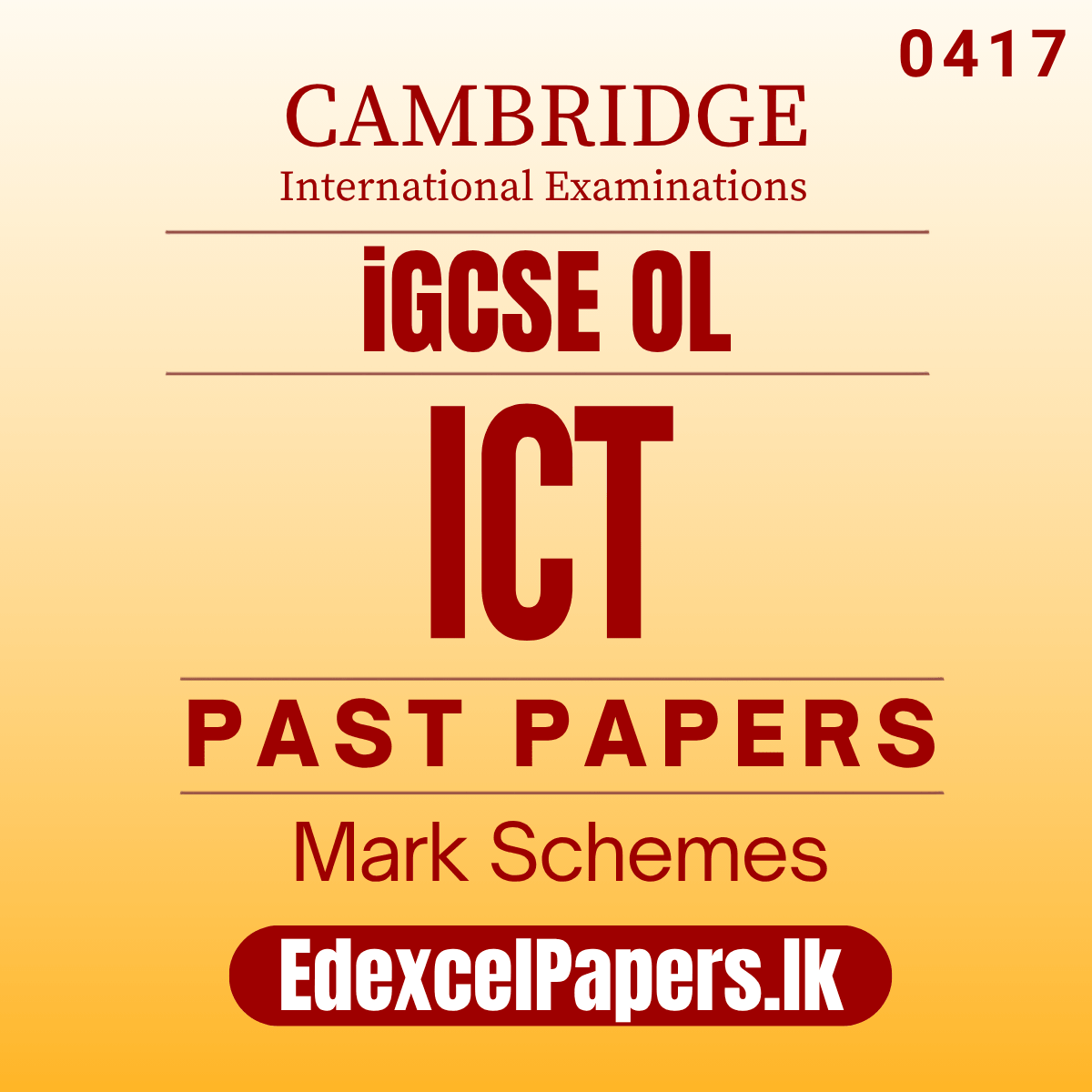 ICT (0417) | Cambridge IGCSE Past Papers_0