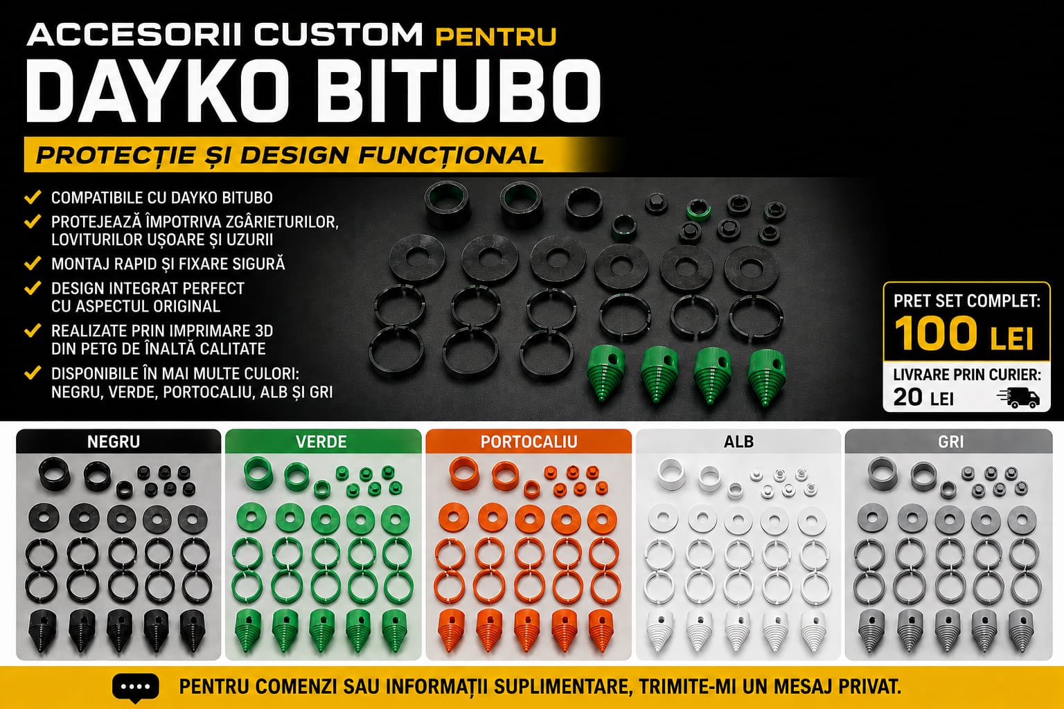 🎣 Accesorii Custom pentru Dayko Bitubo – Protecție și Design Funcțional_0