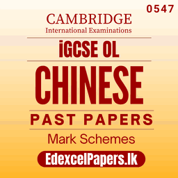 Chinese (0547) | Cambridge IGCSE Past Papers