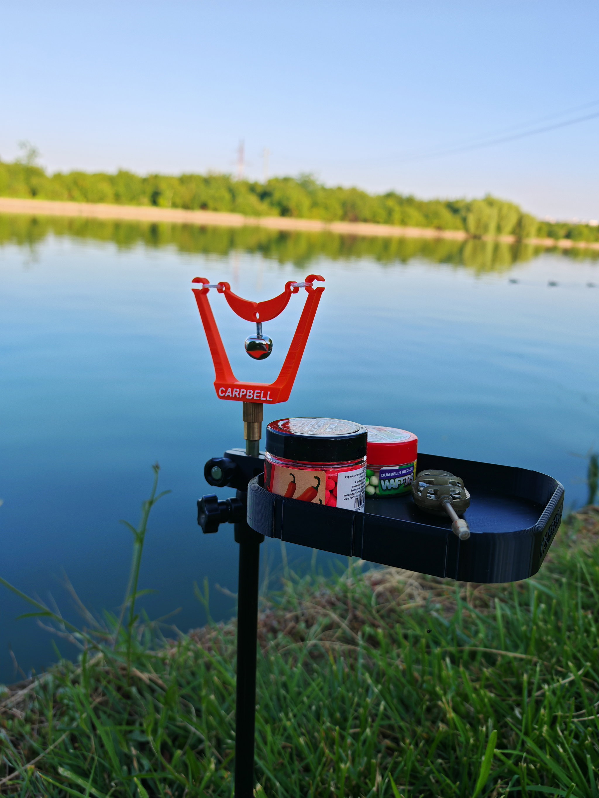 🎣 Tăviță CARPBELL cu prindere pe pichet_0