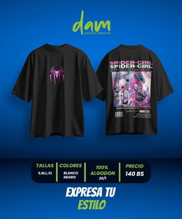 Poleras personalizadas Spiderman 