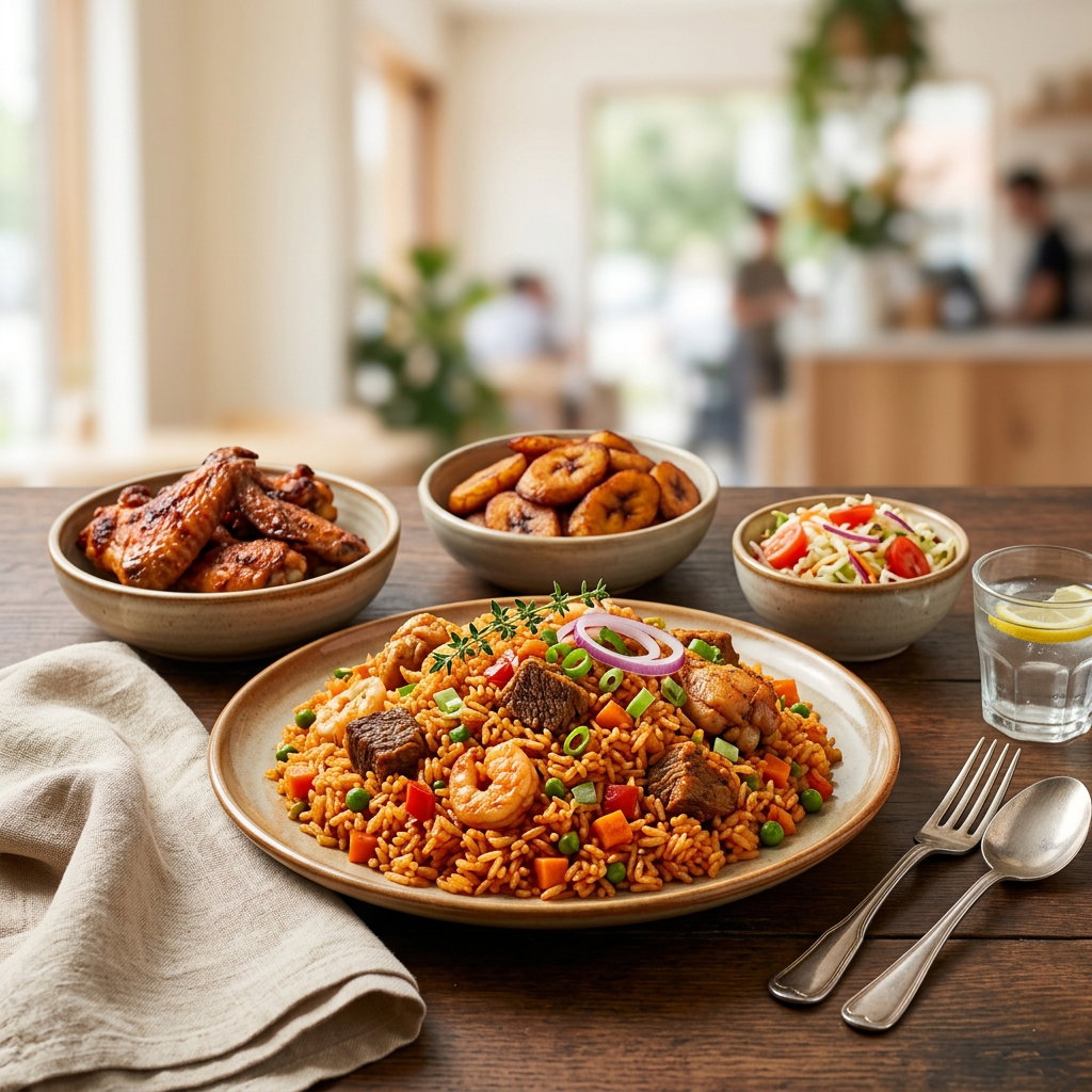 Assorted Jollof 