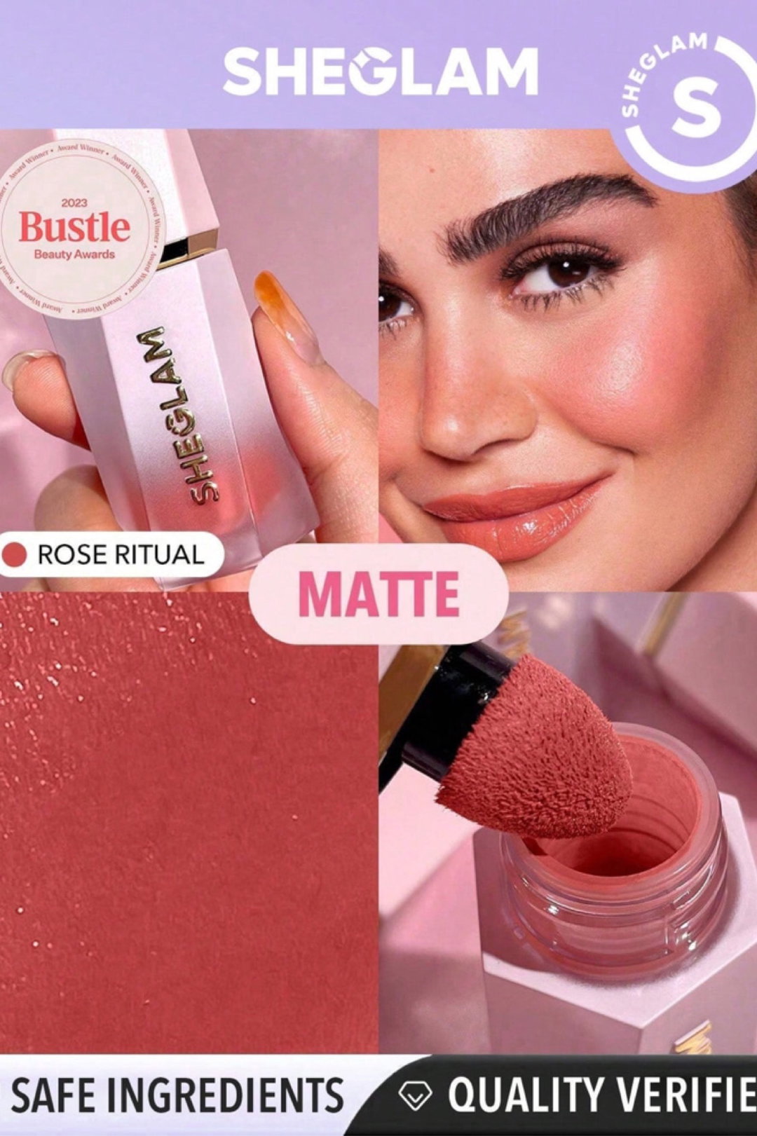 أحمر خدود سائل SHEGLAM (Rose Ritual)